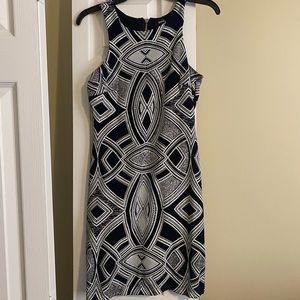 Navy blue formal dress